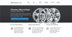 Desktop Screenshot of oemwheels4less.com